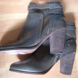 Vince Camuto Leather studded Ankle Boots/Booties